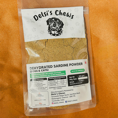 Fish Food Topper for Dogs & Cats | Fish Powder