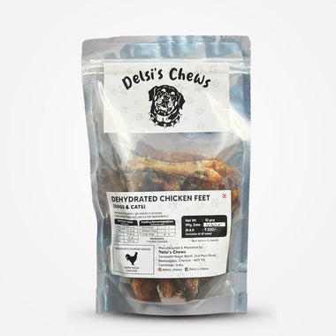 DEHYDRATED CHICKEN FEET (10 Pcs.)